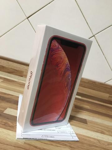 iPhone XR RED 128GB Lacrado Garantia Apple C/Nota Fiscal