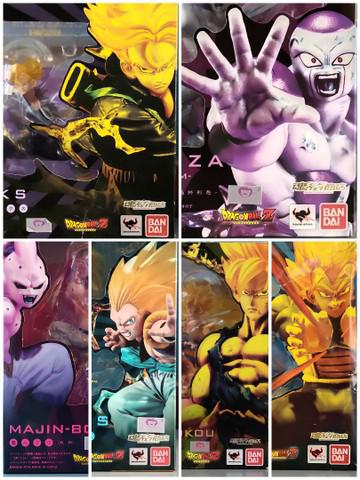 Figuras de ação - dragon ball z e vingadores.