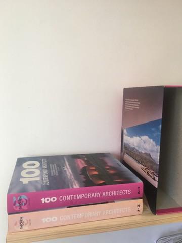 Livro arquitetos contemporâneos - taschen - 2 volumes a - z