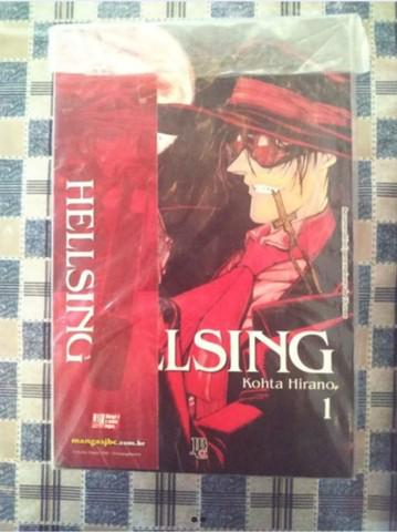 Coleção completa mangá jbc hellsing 1 ao 10