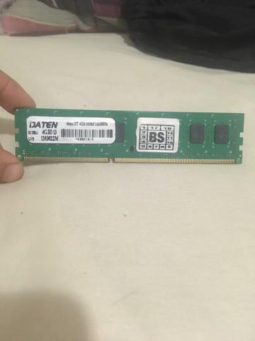 Memoria ram 4g ddr3 semi nova