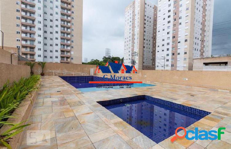 Lindo apartamento 2 dormitórios, com piscina, vila califórnia!