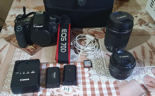 Camera proficinal canon eos 70d