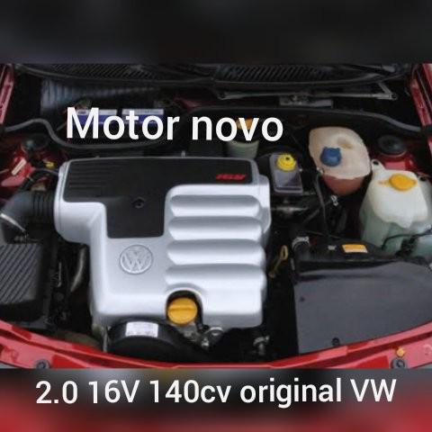 Motor e cabeçote VW Gol GTI 2.0 16V Standard novo