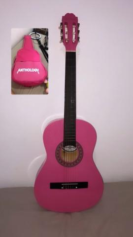 Violão acústico clássico Rosa