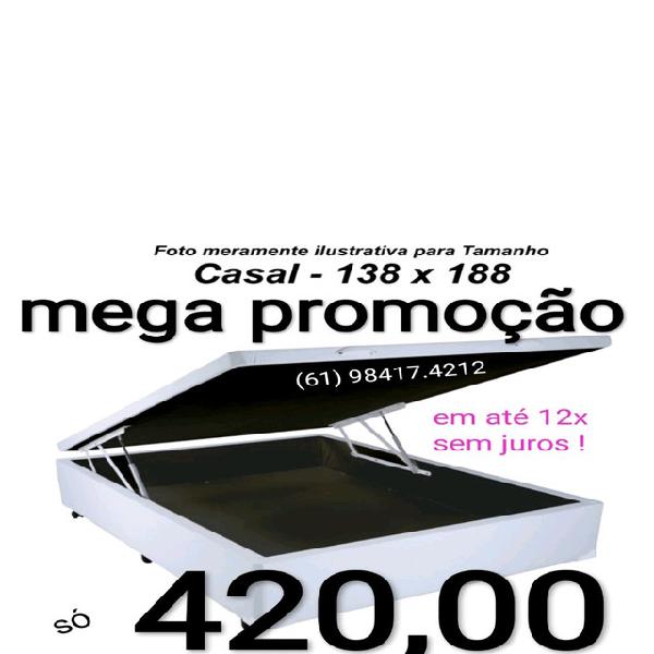 Cama box baú casal só 420,00 !!! direto de fábrica !!!