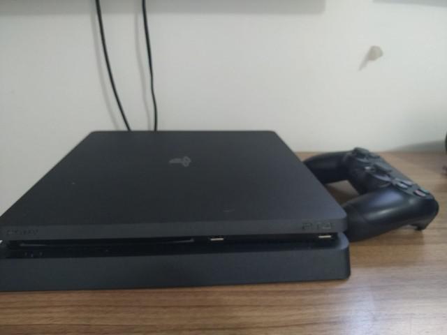 Ps4 slim 1tb semi novo - r$2000,00