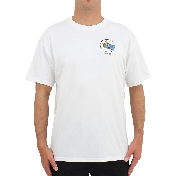 Camiseta Nike SB Fracture White - Surf Alive