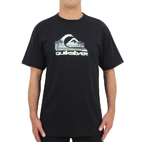 Camiseta quiksilver summer dayz black - surf alive