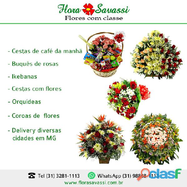 Floricultura on line santa luzia mg, entrega buquês, rosas, cestas café da manhã, coroa de flores