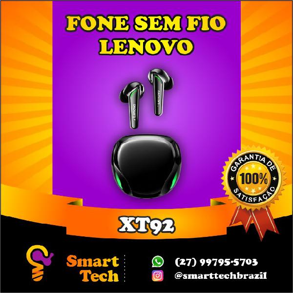 Fone bluetooth lenovo xt92