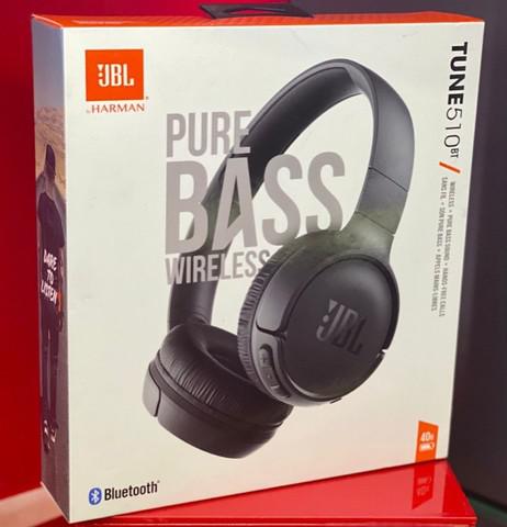 JBL Headphone Tune 510 Wireless Black - Produto Lacrado e