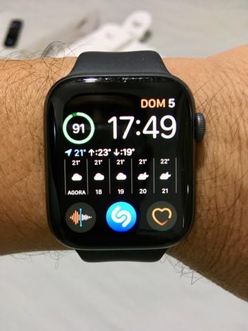 Apple watch series 4 (gps) alumínio cinza espacial