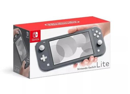 Console Nintendo Switch Lite Cinza Novo