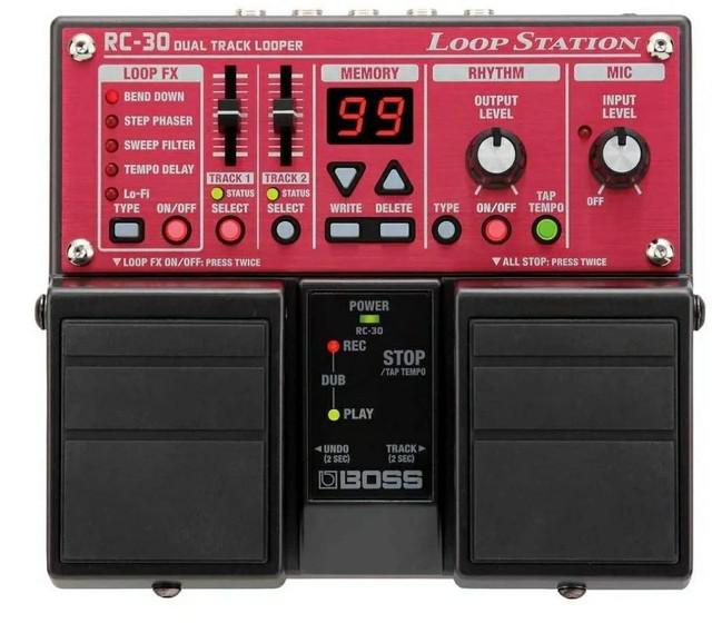 Pedal boss rc 30 dual track looper