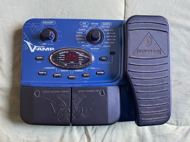 Pedaleira Guitarra Behringer - X V-amp LX1-X