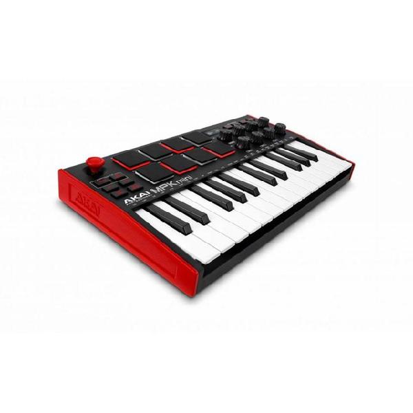 Teclado Controlador Midi Akai Mini MK3 NOVO