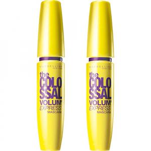 Parcelado] kit 2 máscaras de cílios maybelline the