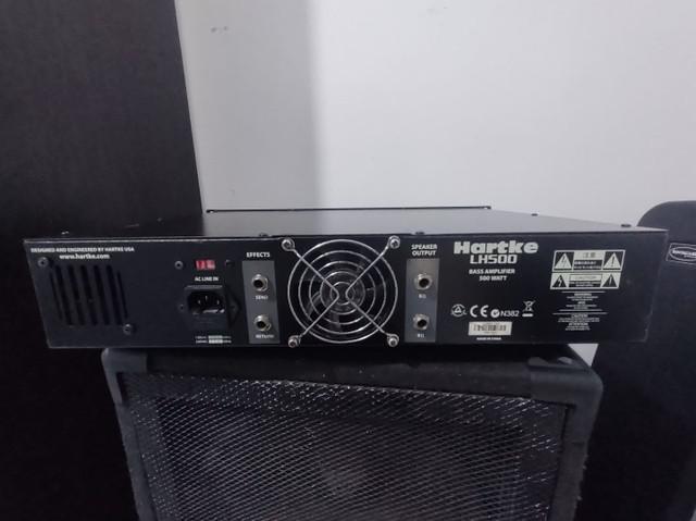 Cabeçote Amplificador Para Baixo LH 500 Hartke 500W