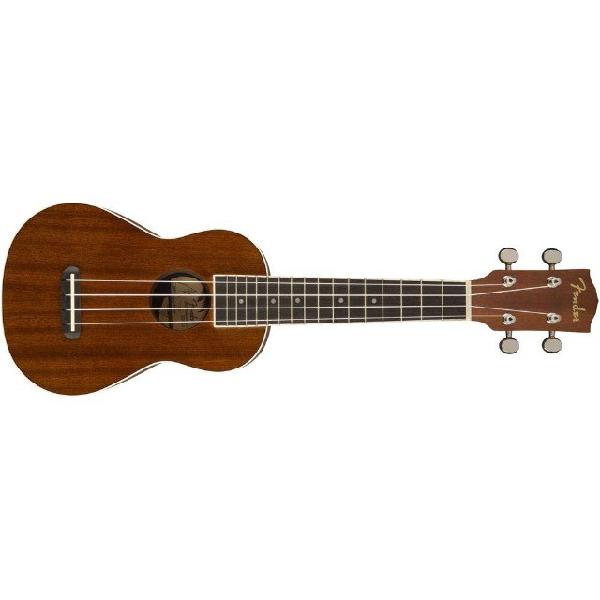 Ukulele fender 097 1620 seaside soprano 522 natural loja