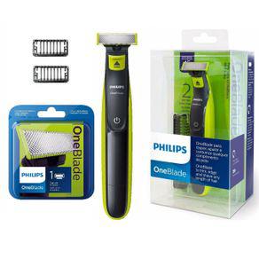 Barbeador aparador elétrico philips one blade qp2521 e