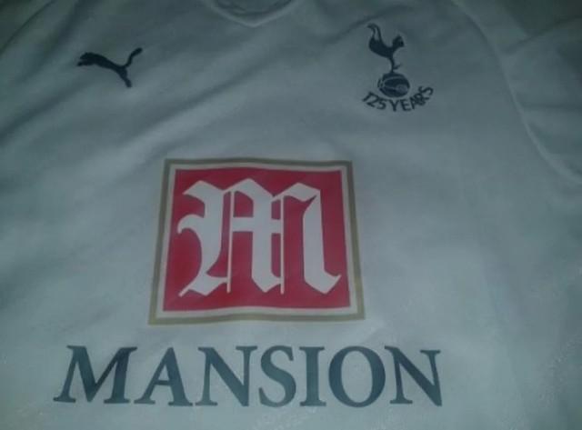 Camisa Tottenham Hotspurs 2007/2008 - 125 anos