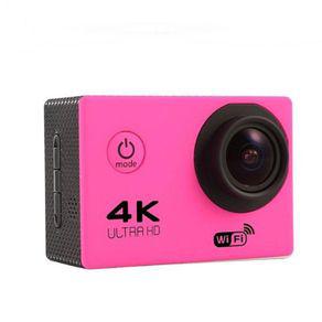 Câmera 4K Ultra Hd 12Mp Esportiva Rosa Prova D Agua