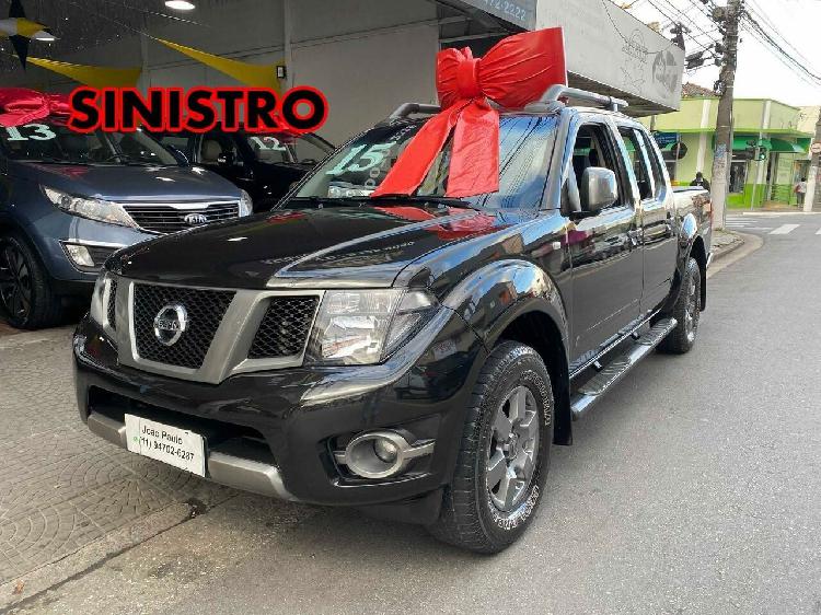 Nissan frontier 2.5 sv attack branco 2015/2015 - santo