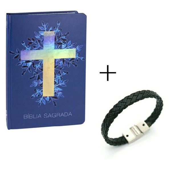 Bíblia Sagrada Capa dura + pulseira Bracelete