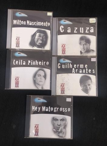 CDs Coleção Millennium - Milton Nascimento, Cazuza,