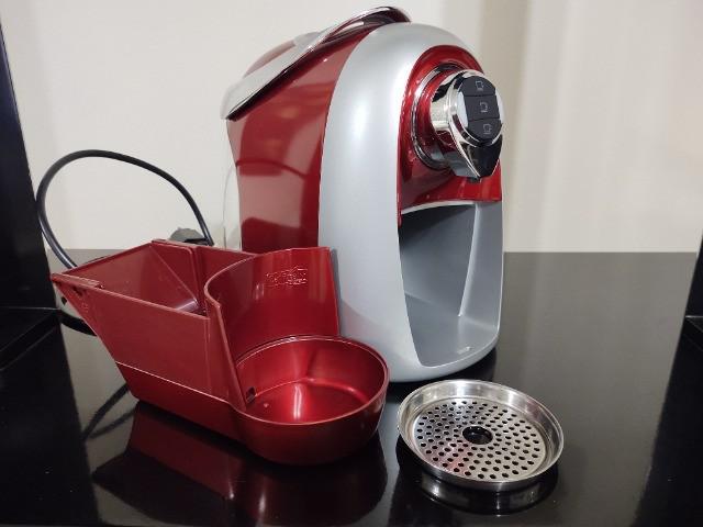 Maquina de café espresso três corações vermelho 110v