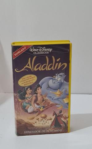 Fita VHS - Aladin - Walt Disney Clássicos