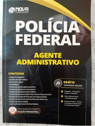 Vendo apostila de concurso pf