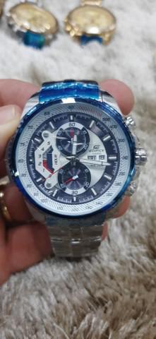 Casio Edifice Cronógrafo Ref: EFR-624BK-8KVDF Linha AAA+