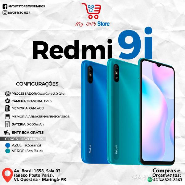 Smartphone xiaomi redmi 9i 128gb 4gb ram