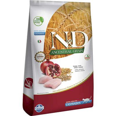 Ração Farmina N&D Ancestral Grain Frango Gatos Adultos