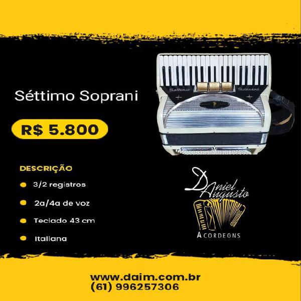 Acordeon settimo soprani