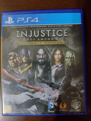 Jogo injustice ps4