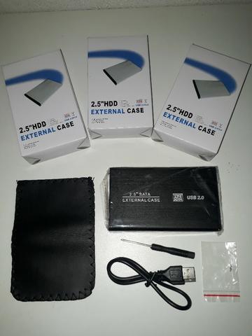 Case hd notebook externo sata 2.5 usb 2.0