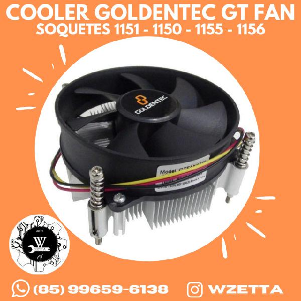 Cooler Processador Goldentec para Soquetes 1151 / 1150 /