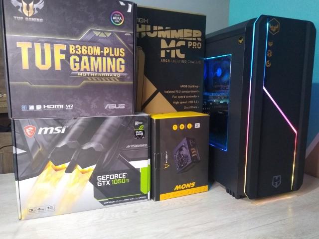 Pc gamer semi novo i5 9400/16gb ram/gtx 1050ti 4gb