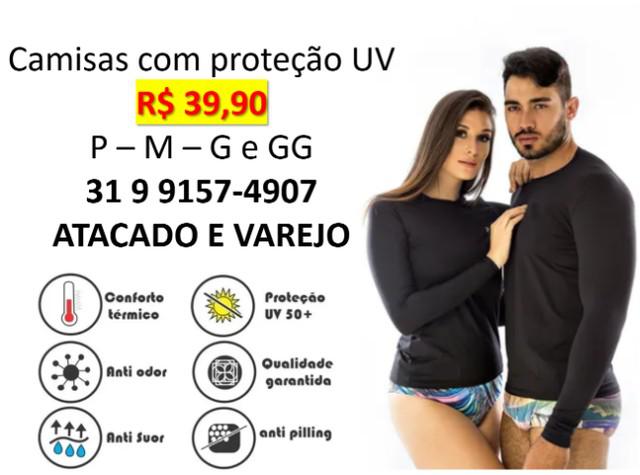 Camisa de proteção uv +50