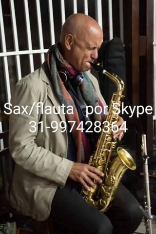 Aulas de saxofone e flauta transversal