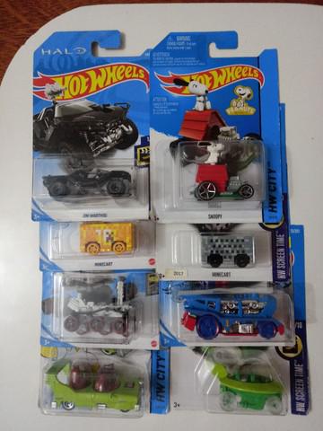 Hot wheels temas diversos