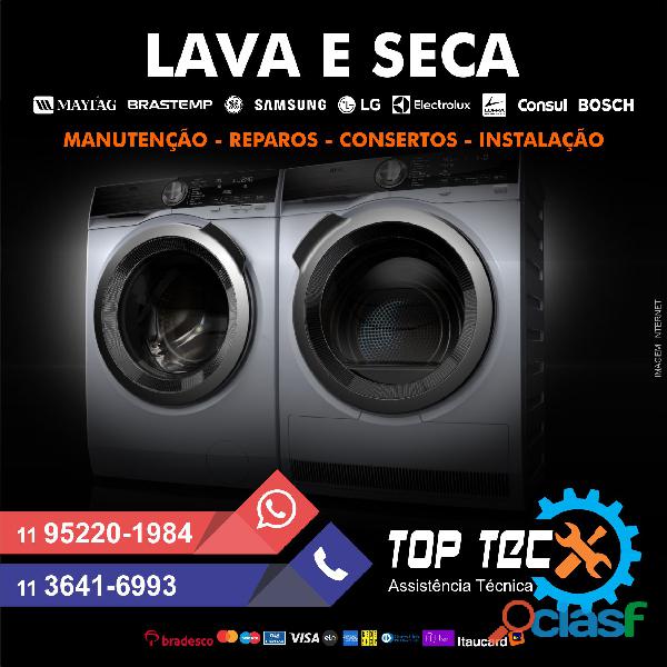 Lava e Seca assistência técnica em São Paulo