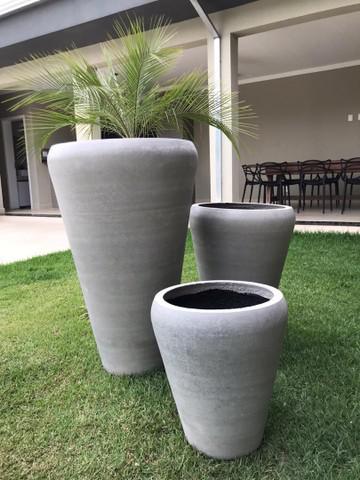 Vasos para plantas- direto da fábrica - material cimento