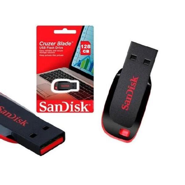 Pen Drive SanDisk de 128GB Original Lacrado