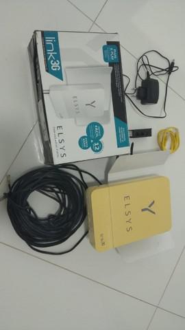 Link 3g elsys, kit link 3g + cabo ethernet rj45 10m