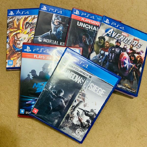 Jogos ps4 original