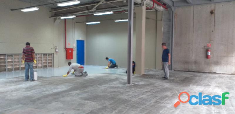 Pinturas Epóxi e Sinalização de Galpões e garagens 10